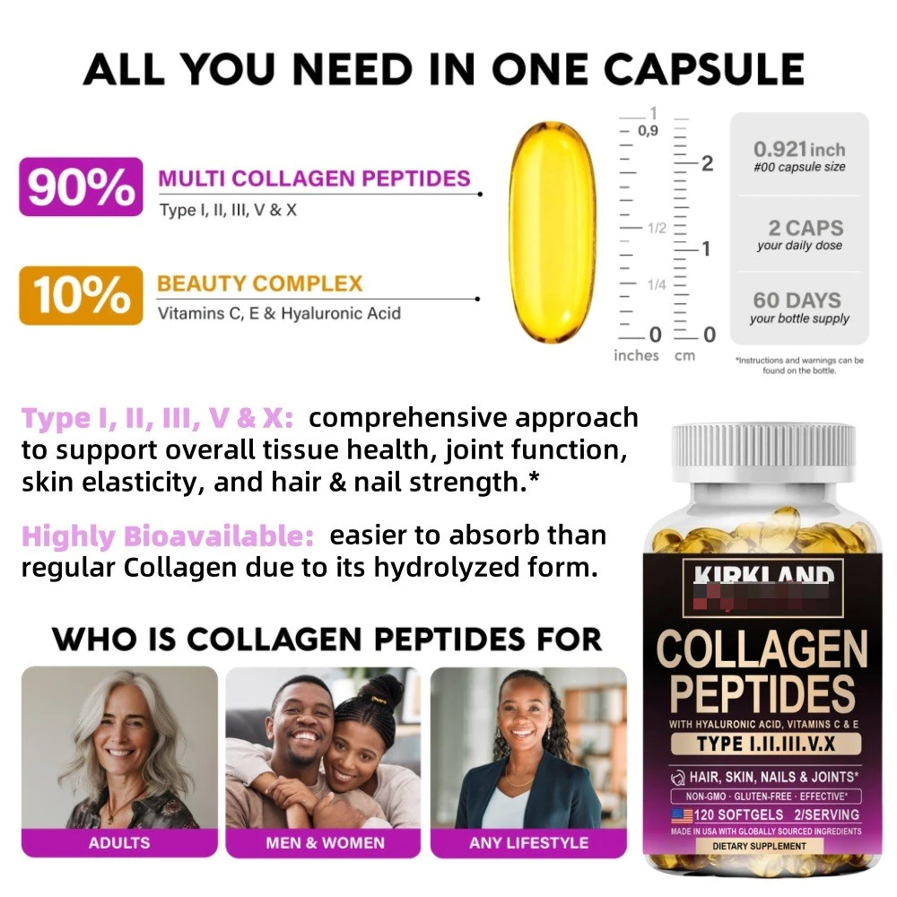 KIRK Multi Collagen Peptides Type I II III V X thumbnail 8