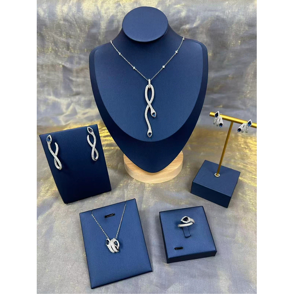 【1:1】APM Kaa สร้อยคอจี้งูเพชร สร้อยคอกลางคอ สไตล์เดี่ยว สไตล์ ins หรูหรา