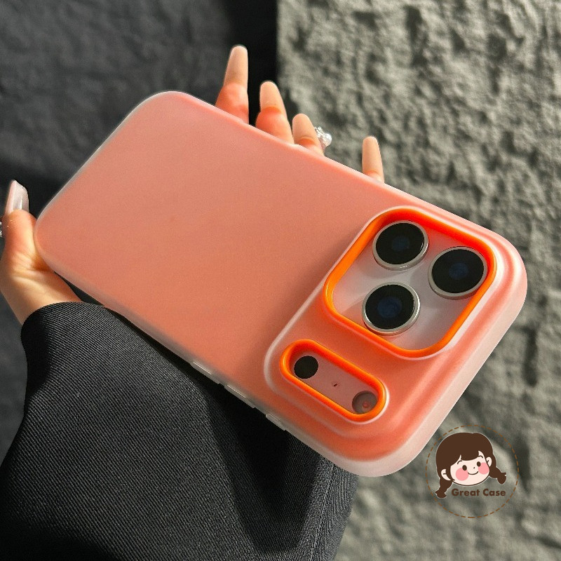 Ins สไตล์ 2 ใน 1 เคสโทรศัพท์สําหรับ OPPO A6 A6i A5 A5S A5M A5i A5X Pro Plus A12 A80 5G 4G น่ารักสีลูกกวาด Matte ปลอก Mezzanine สามารถถือการ์ด Anti-fall ฝาหลัง