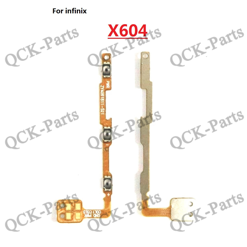 สําหรับ Infinix S4 X626 X626B X610B X623 X604 X606 X609 X624 X625 Power On Off Volume Up Down สวิทช์