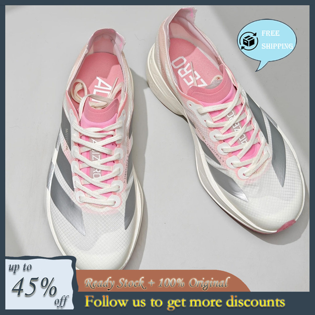 Adizero Adios Pro 4 รองเท้าวิ่งสำหรับทั้งผู้ชายและผู้หญิง สวมใส่ง่าย ในฤดูใบไม้ผลิ - รูปที่ 3