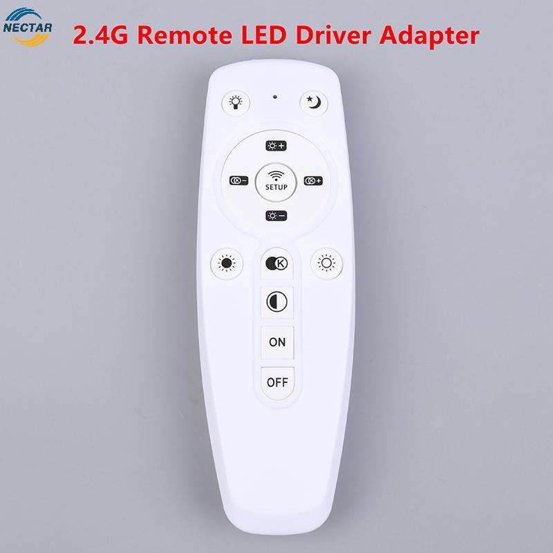 TAR LED อะแดปเตอร์ไดร์เวอร์ 2.4G ระยะไกลไร้สายอัจฉริยะหรี่แสงได้สีเปลี่ยนหม้อแปลงอัจฉริยะสําหรับโคมไฟเพดาน N