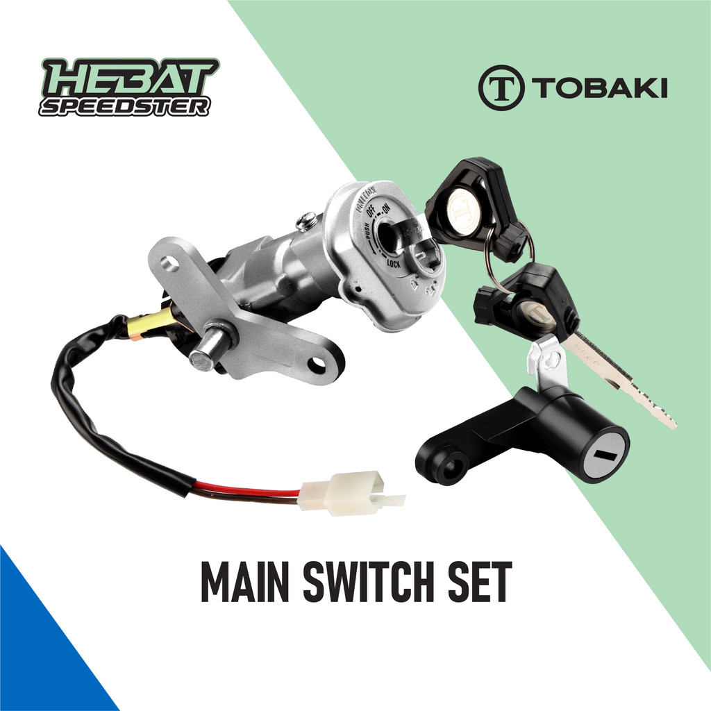 TOBAKI MAIN SWITCH KEY SET Y25ZR DASH110 125 Fi FUTURE RS150R NOUVO LC CT1 NVX155 V2 VF3I E.BONUS SP