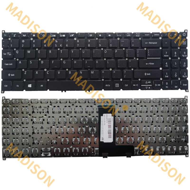 คีย์บอร์ดสําหรับ Acer SF315-51 n17p4 n18q13 n19c1 n19h1 SF315-51G A315-42 A515-52g A515-53 n19p4 n19