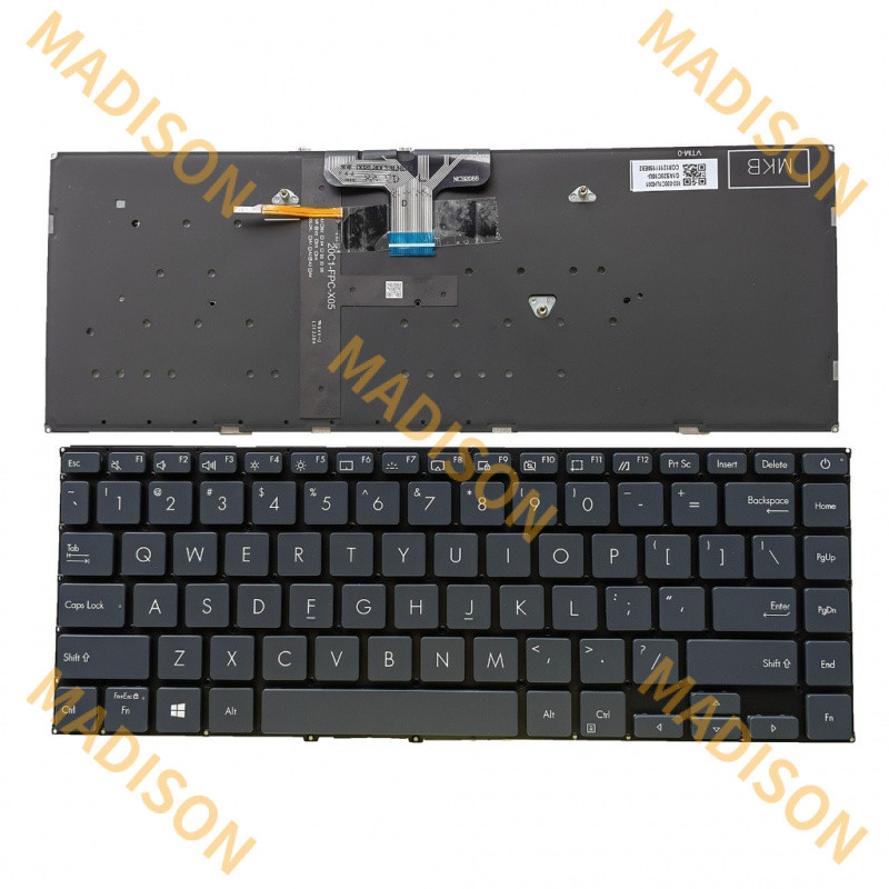 สําหรับ Asus Zenbook 14 ux435 ux435e ux435egl ux435eal u4800/EGL US backlit คีย์บอร์ด