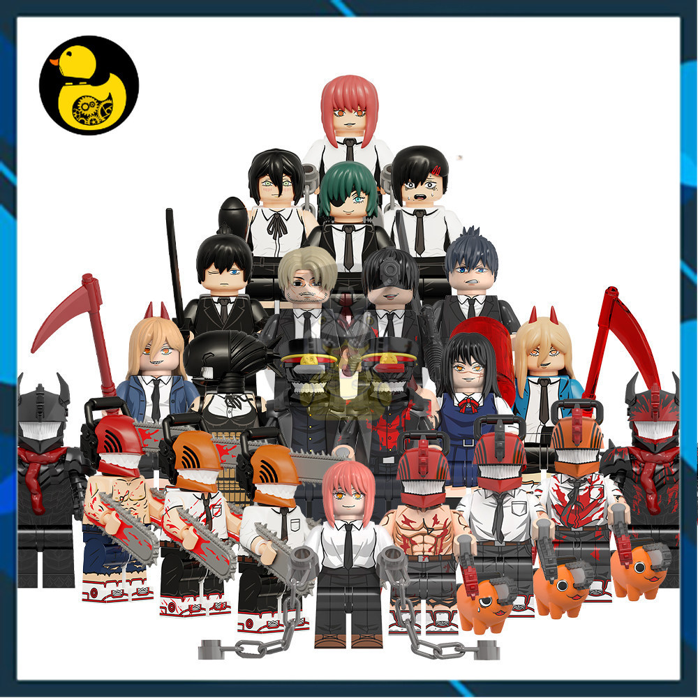 Chainsaw Man อะนิเมะมังงะ Chainsaw Man Denji Pochita Power Aki Makima Pochita Reze Kobeni Himeno