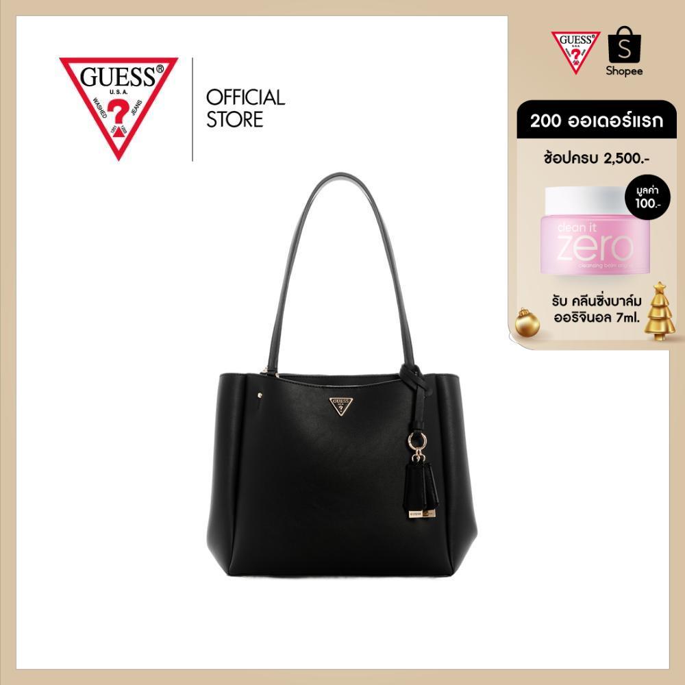 GUESS กระเป๋า รุ่น NG966923 TALENT MULTI COMP TOTE สีดำ