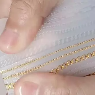 [maybeauty] 15 แม่พิมพ์โซ่ 3D ขนาดผสมซิลิโคนเล็บ Mould DIY โปร่งใสแกะสลักแต่งเล็บแม่แบบสําหรับตกแต่งเล็บ Trinkets {TH}
