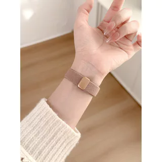 Slim Magnetic Nylon สําหรับ Xiaomi Redmi Watch 6 5 4 3 Active Smartwatch Band สายรัดข้อมือยืดหยุ่นสําหรับ Redmi Watch 5 Lite ผู้หญิงอุปกรณ์เสริม