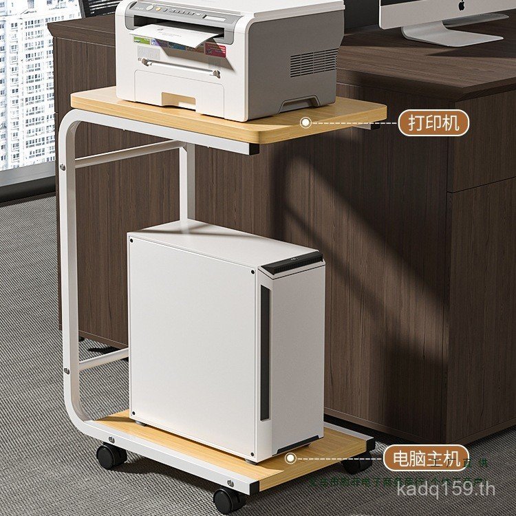 ชั้นวางคอมพิวเตอร์โฮสต์สก์ท็อปที่สามารถเคลื่อนย้ายเครื่องพิมพ์โฮสต์กรณีชั้นเก็บวงเล็บแบบบูรณาการที่ม