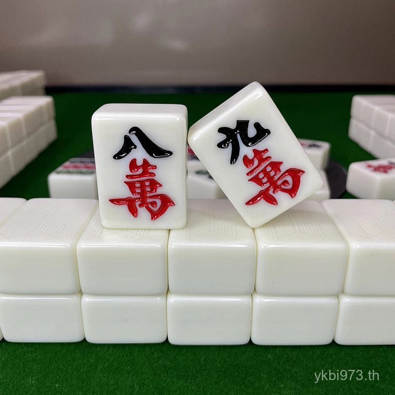 การ์ดไพ่นกกระจอกในครัวเรือนสําหรับไพ่นกกระจอกไพ่นกกระจอกเครื่องไพ่นกกระจอกหยกห้องหมากรุกไพ่นกกระจอก 