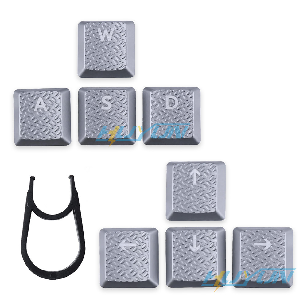 sa keycap keycap เหมาะสําหรับ Logitech G915 913 G815 813 Silver Texture Anti-slip Light Transmittanc