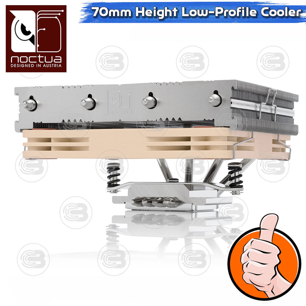 [CoolBlasterThai] Noctua NH-L12S 70mm Height Low-Profile CPU Cooler (AM5/LGA1851 Ready) ประกัน 6 ปี
