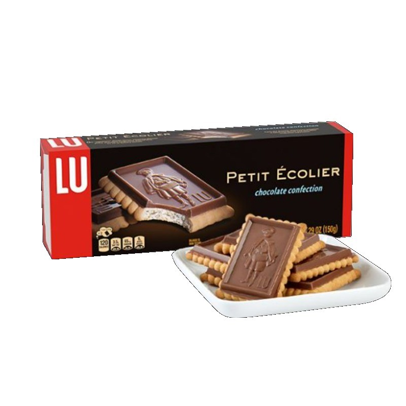 LU Biscuits อิมพอร์ตแท้ ช็อกโกแลตนม 150g แบบกรอบคลาสสิก อิ่มนาน ใช้แทนมื้ออาหาร