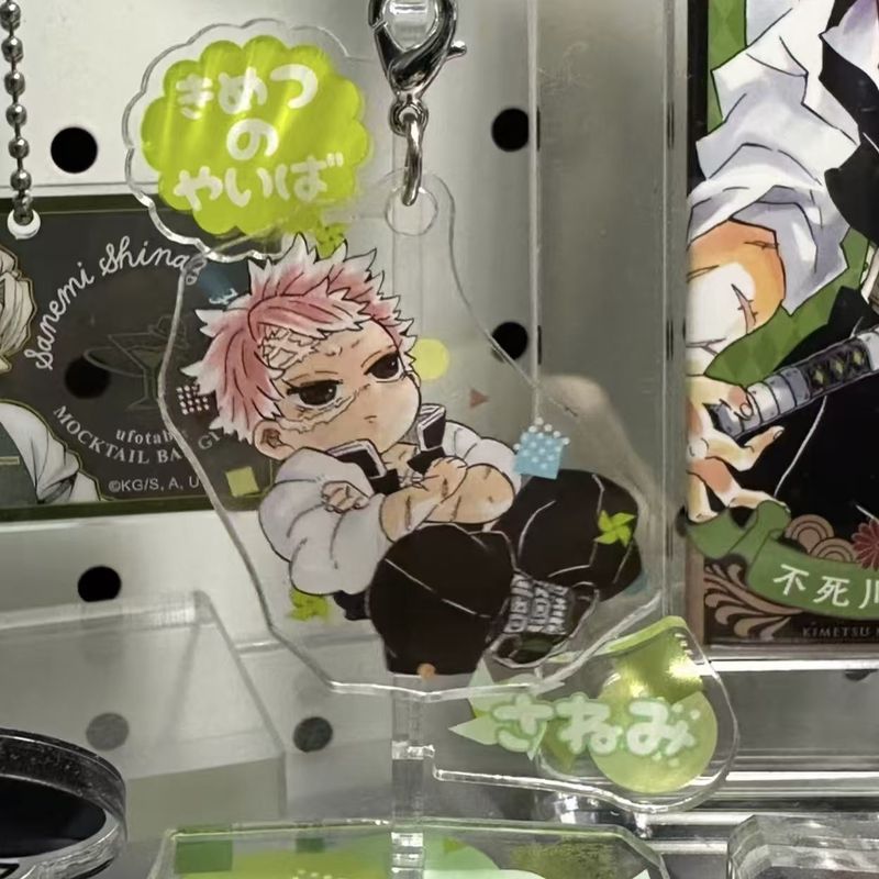 Demon Slayer สินค้าอะนิเมะ Sanemi Shinazugawa Sanemi Shinazugawa ขาตั้งอะคริลิค/tjhyj