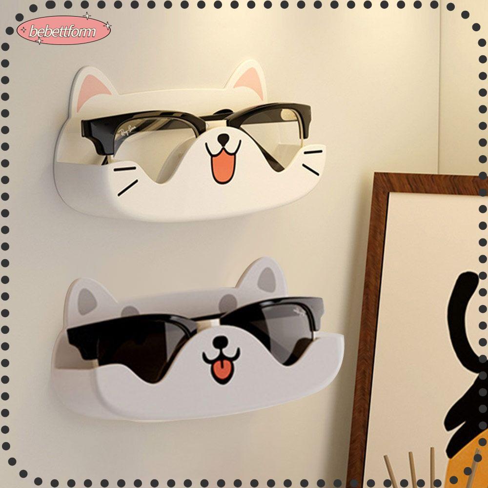 ของสะสมแบบติดผนัง ออกแบบเป็นแมวน่ารัก สำหรับเก็บแว่นตา ตกแต่งตู้เสื้อผ้า หรือวางบนโต๊ะทำงานและห้องนอน