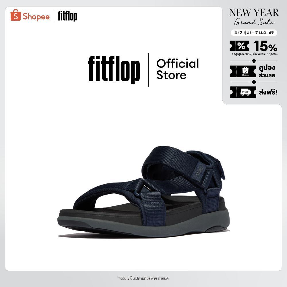 FITFLOP F-MODE GO ADJ.WEBBING B/S รองเท้าแตะแบบรัดส้นผู้ชาย รุ่น IW6-399 สี BLUE