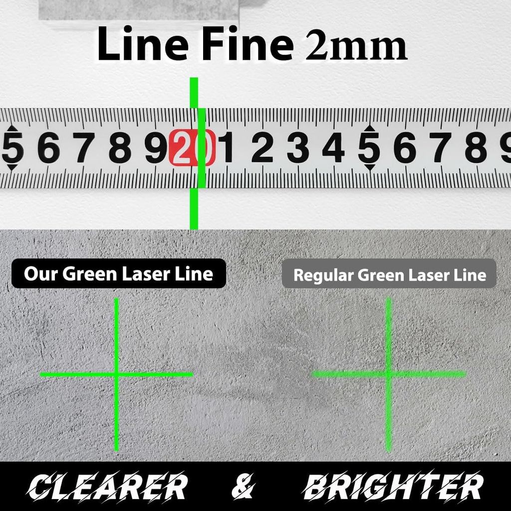 Takamine 16 Lines Green Laser Level Pro, 4x360° 4ง สีเขียวข้ามสายมืออาชีพสําหรับงานก่อสร้าง,สอง360° 