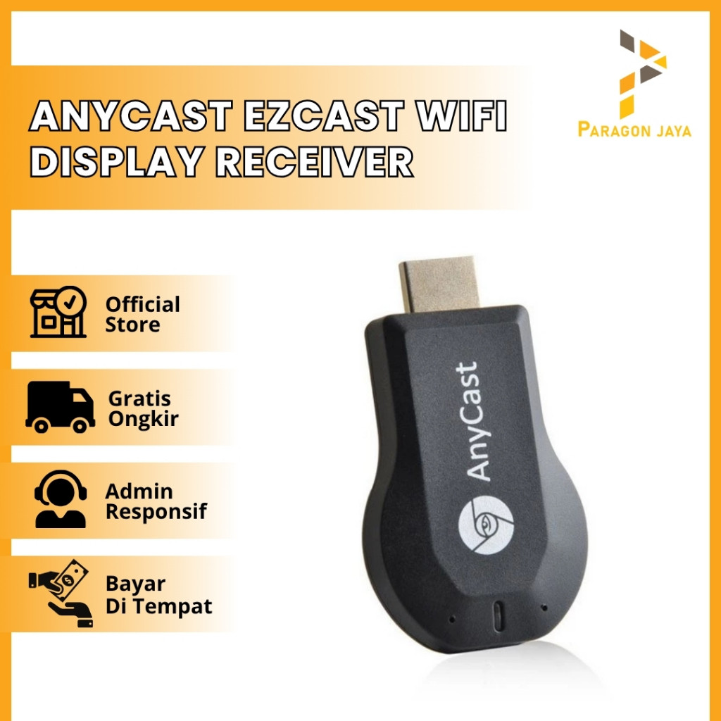 Anycast Ezcast WiFi Display Receiver Dongle Wireless HD Mirroring