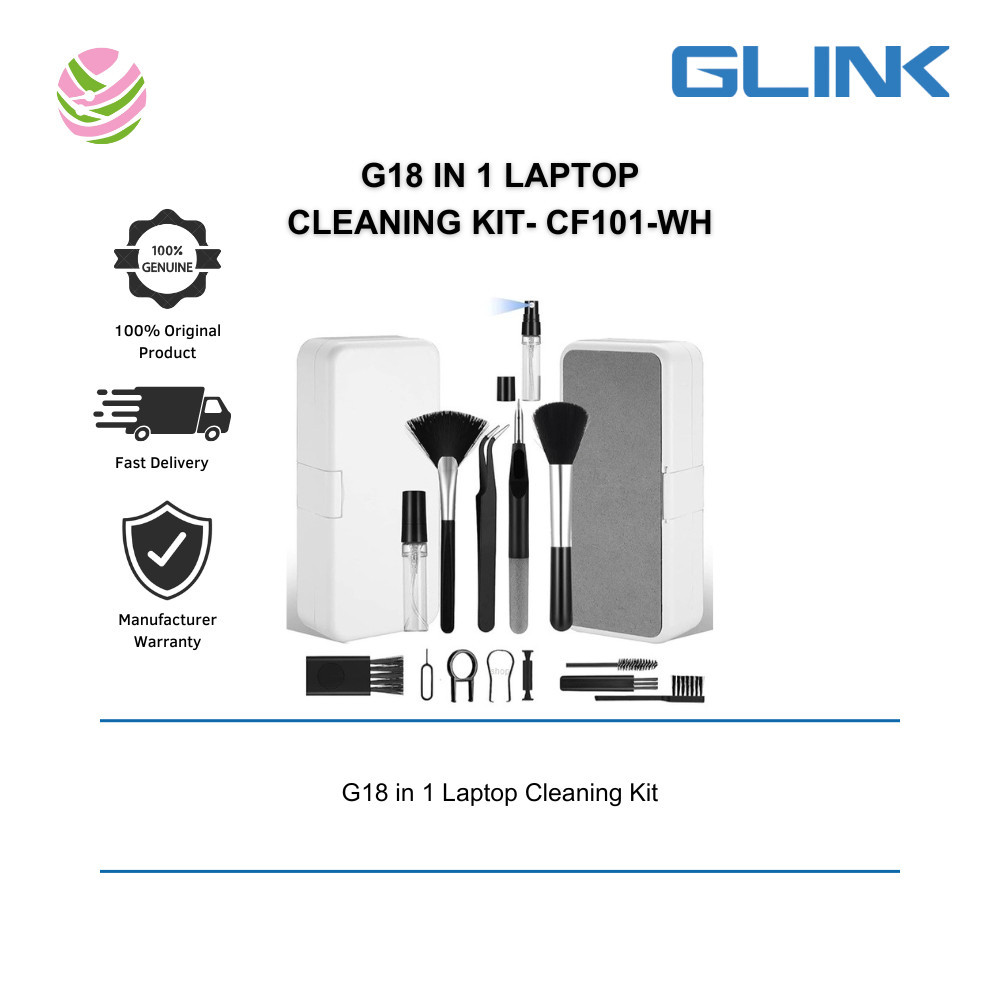 Glink G18 in 1 ชุดทําความสะอาดแล็ปท็อป - CF101-WH