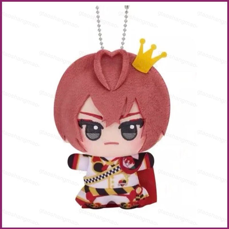 YT4 Disney Twisted-Wonderland Riddle Rosehearts Plushie Otome อุปกรณ์ต่อพ่วงเกมตุ๊กตาตุ๊กตากระเป๋า C