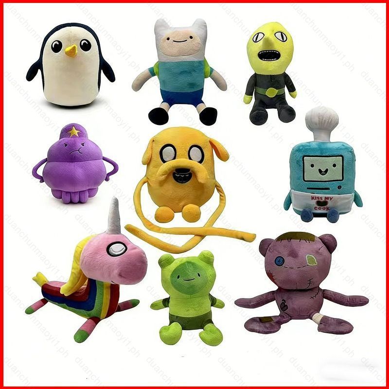 DC1 ADVENTURE TIME Earl of Lemongrab ตุ๊กตาตุ๊กตา Adventure Time Lemon Grab ตุ๊กตาของเล่นอุปกรณ์ต่อพ