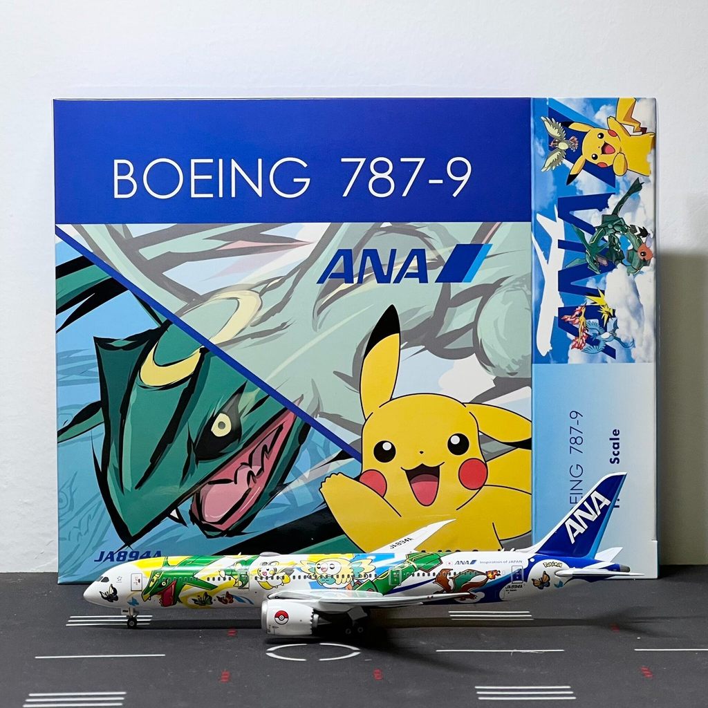 Phoenix 1: 400 เครื่องบินรุ่น ANA All Nippon Air โบอิ้ง 787-9 JA894A จัดส่งฟรีใหม่เอี่ยม
