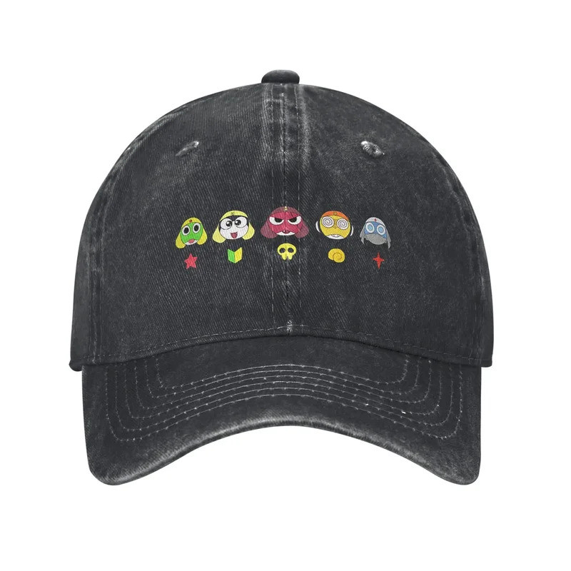 หมวกเบสบอล Keroro Army แบบปรับได้ เหมาะสำหรับทั้งชายและหญิง