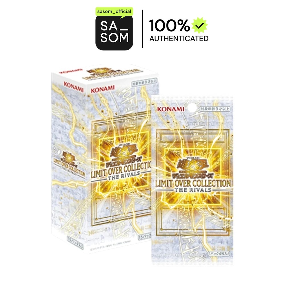 Konami Yu-Gi-Oh! Limit Over Collection The Rivals Booster Box | ของแท้ ตรวจสอบโดย SASOM