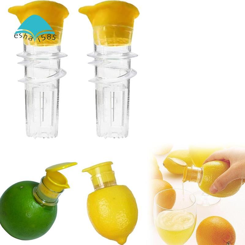 Eshai585Lemon Mini Squeezer, Screw Top Lemon Juicer, Lemon Squeezer Manual Plastic, Lemon Juicer น้ํ