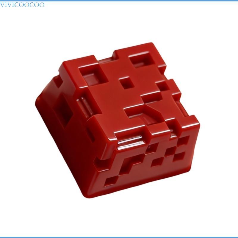 VIVI เกมเรซิ่น Keycap น่ารัก Keycap DIY Handmade Keycap สําหรับเกมปุ่มกดบุคลิกภาพปุ่มกดรูปร่างไม่สม่