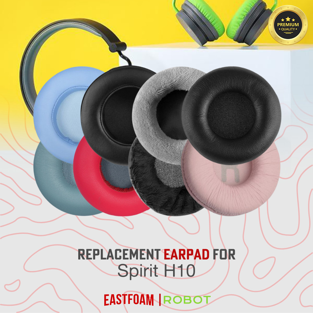 Earpad Ear Cushion Earcup Ear Pad หุ่นยนต์ Spirit H10 H-10 H 10 แผ่นโฟม