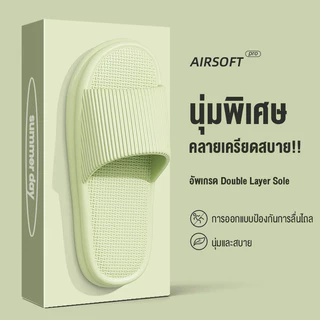 จัดส่งจากสมุทรสาคร รองเท้าแตะสำหรับใช้ในบ้านสไตล์ใหม่ รองเท้าแตะ EVA สำหรับคู่รัก รองเท้าแตะสำหรับผู้ชายในฤดูร้อน TH