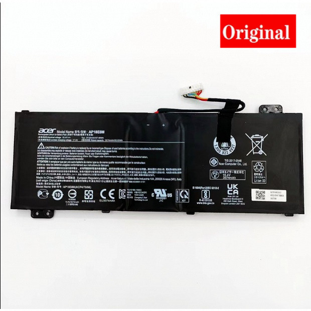 Original Acer ACER AN515-54 AN517-51 7 AN715-51 battery AP18E7M AP18E8M