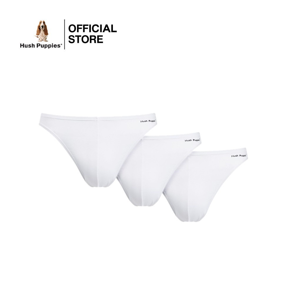 Hush Puppies UNDERWEAR ชุดชั้นในชาย รุ่น HU H1B005 – สีขาว ราคา ถูกที่สุด ดีลบีเคเค