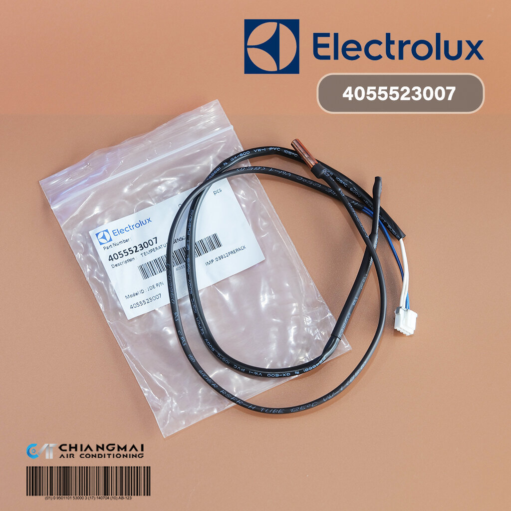 4055523007 เซ็นเซอร์แอร์ Electrolux สายเซ็นเซอร์แอร์ อีเลคโทรลักซ์ (สายคู่) รุ่น ESV18CRR-B1E, ESV18CRR-A1 (113290130...