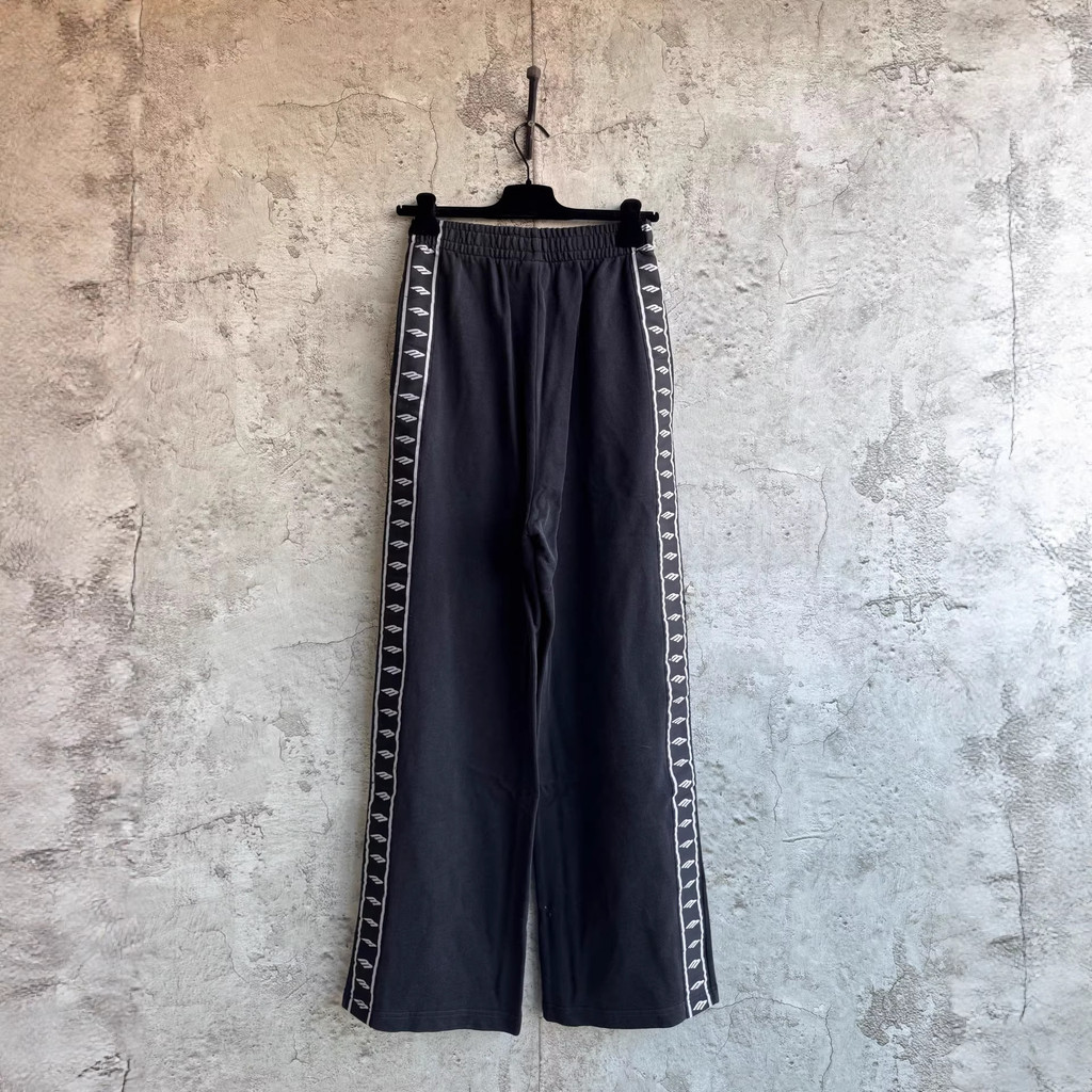 ITZC B-LG New side webbing3M Letter-print shorts, unisex, loose-fitting casual long pants