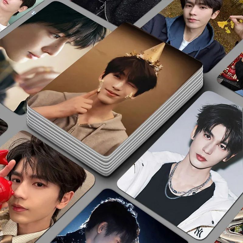 M Merchanded Gaoyan Photocards 55 อัลบั้มโพลารอยด์เขียนการ์ดเชียร์การ์ด LOMO แฟลชการ์ดชนิดบรรจุกล่อง