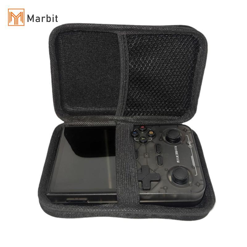 Marbit แบบพกพา R36S R35S R36pro กรณีเกมคอนโซล Anbernic RG34XX K36 กระเป๋า Shoproof ฝาครอบเปลือกป้องก