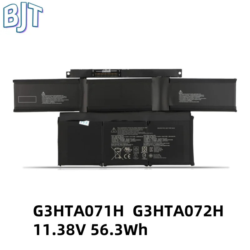 New 11.38V 56.3Wh 4948mAh G3HTA071H G3HTA072H Laptop Battery for  Microsoft Surface Laptop Studio 14