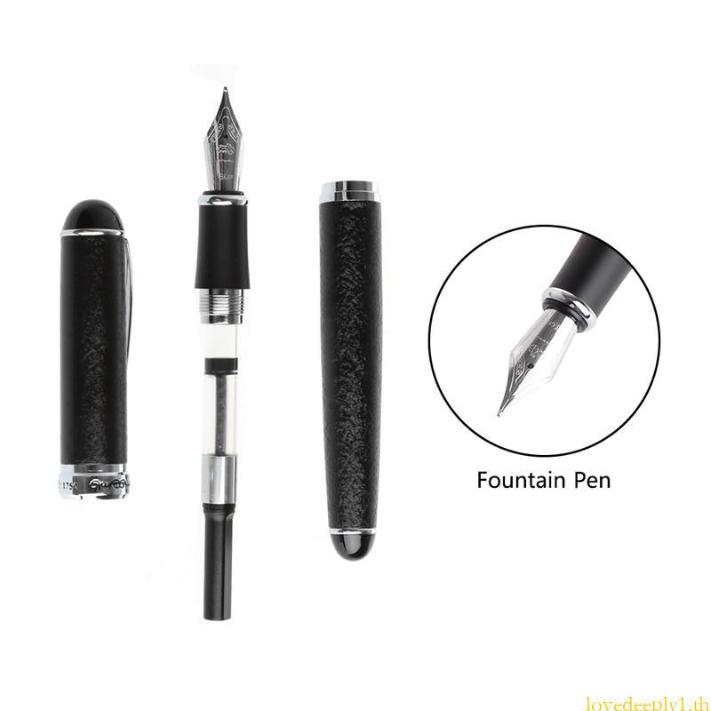 Love JINHAO X750 Medium Nib Fountain Pen อุปกรณ์เครื่องเขียนเครื่องมือเขียน