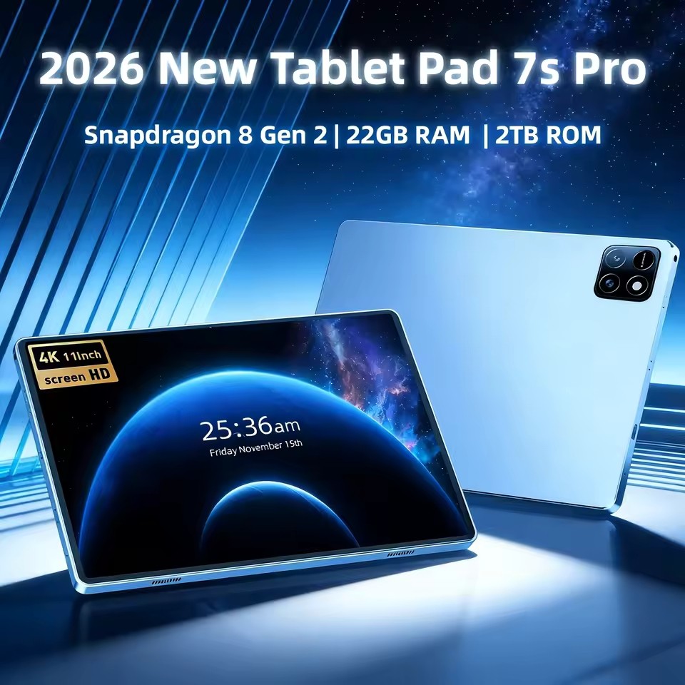 2026 Global Version Pad 7 Proแท็บเล็ตAndroid Snapdragon 8gen2 Android 14 16GB 1TB 11 นิ้วหน้าจอHD 5G Wifiแท็บเล็ต