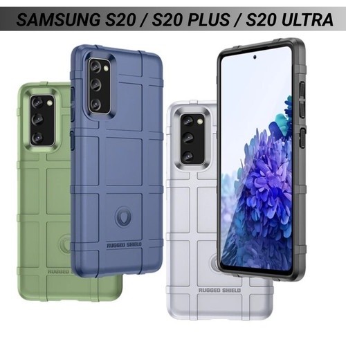 CASE SAMSUNG S20 S20 PLUS S20 ULTRA RUGGED SHIELD SLIM ARMOR CARBON FIBER CASE