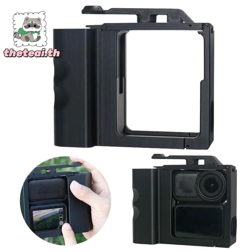 THETEAI Xplorer Grip Kit กรอบกล้อง, ปุ่มชัตเตอร์ Quick Release กล้อง Grip Handle, พลาสติกน้ําหนักเบา
