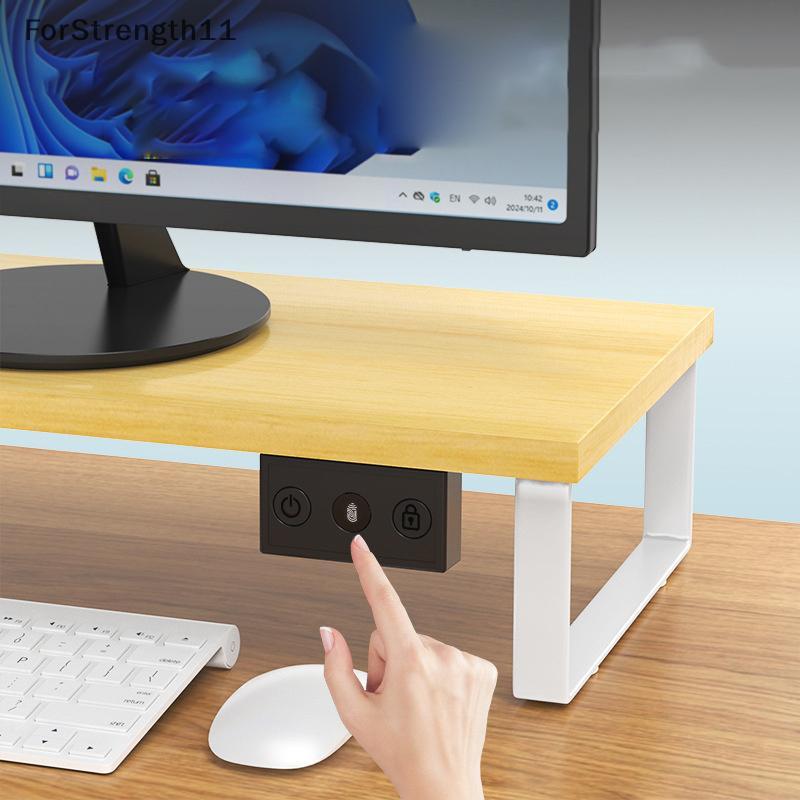 FO USBputer สแกนลายนิ้วมือปุ่มสวิทช์ปิดความปลอดภัย Key Reader สําหรับ Windows Hello แล็ปท็อป PC สําห