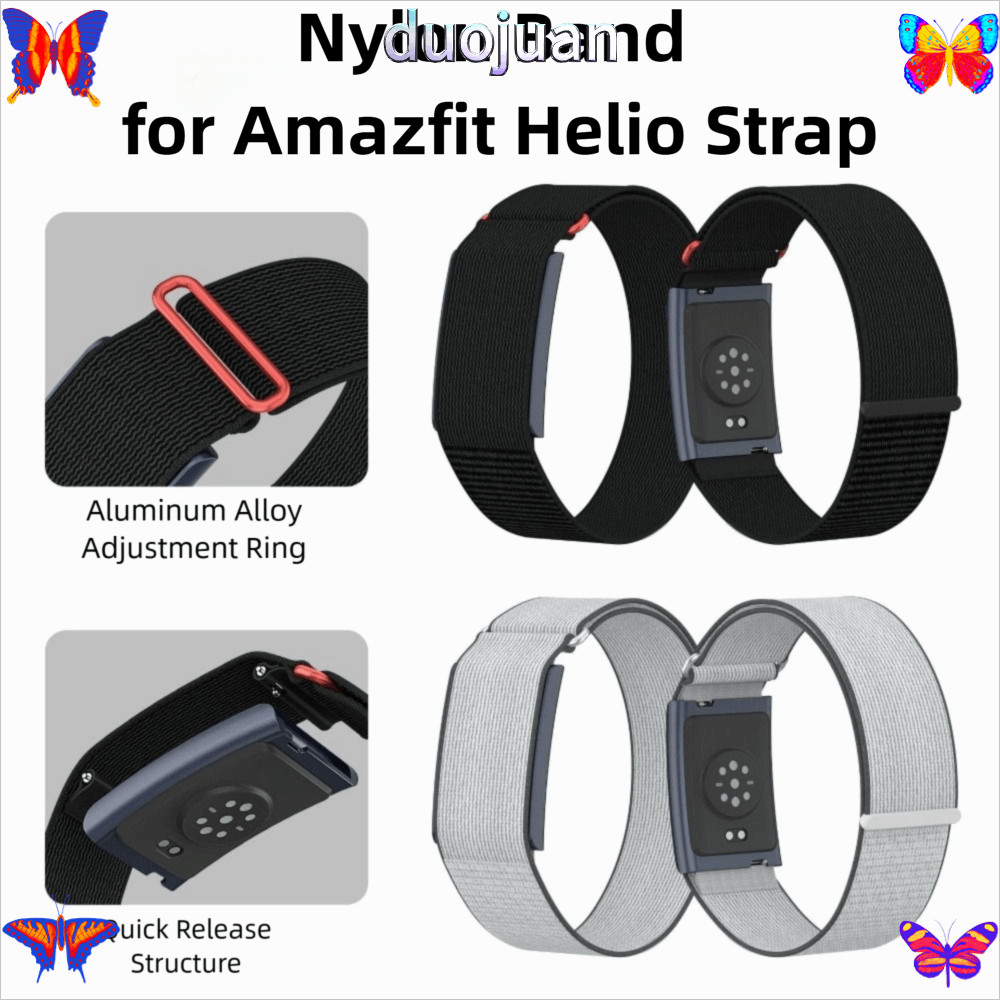 DUOJUAN Fitness Tracker Strap,ปรับBreathable Sport Band Bicep Band,ห่วงออกแบบแขนไนลอน/ข้อเท้าสําหรับ