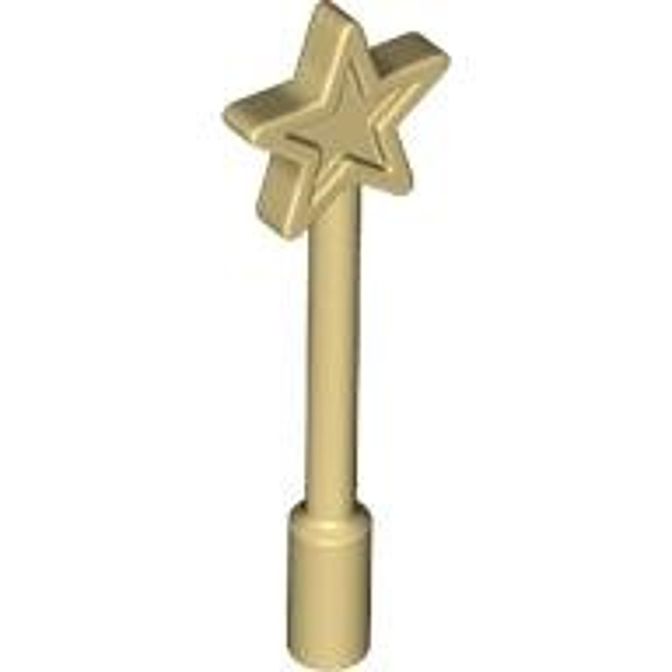 Brick2cube Part - Minifigure, Utensil Magic Wand - 6124