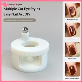 RENBG แม่เหล็ก Cat Eye เล็บเครื่องมือสําหรับ DIY เล็บ Easy Cat Eye Gel ขัดแม่เหล็กสําหรับ Salon เล็บช่าง Starter ชุด TH