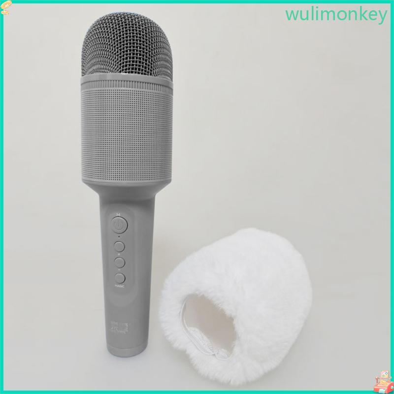 WU Mic Wind Muff Wind Mirrors สําหรับ MC8 Mic สําหรับสัมภาษณ์ Podcasts Voice Dictation