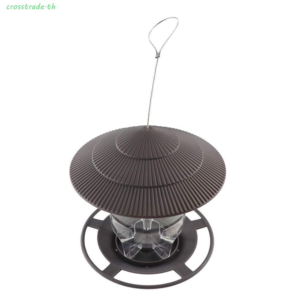 CROSSTRADE ภาชนะบรรจุอาหาร Gazebo กันน้ําสําหรับสัตว์เลี้ยงบินสัตว์สวนกลางแจ้งเครื่องมือให้อาหาร